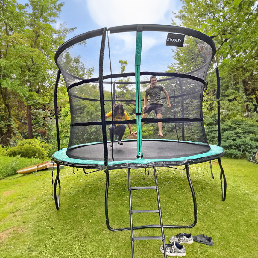 Combien d'enfants dans un trampoline